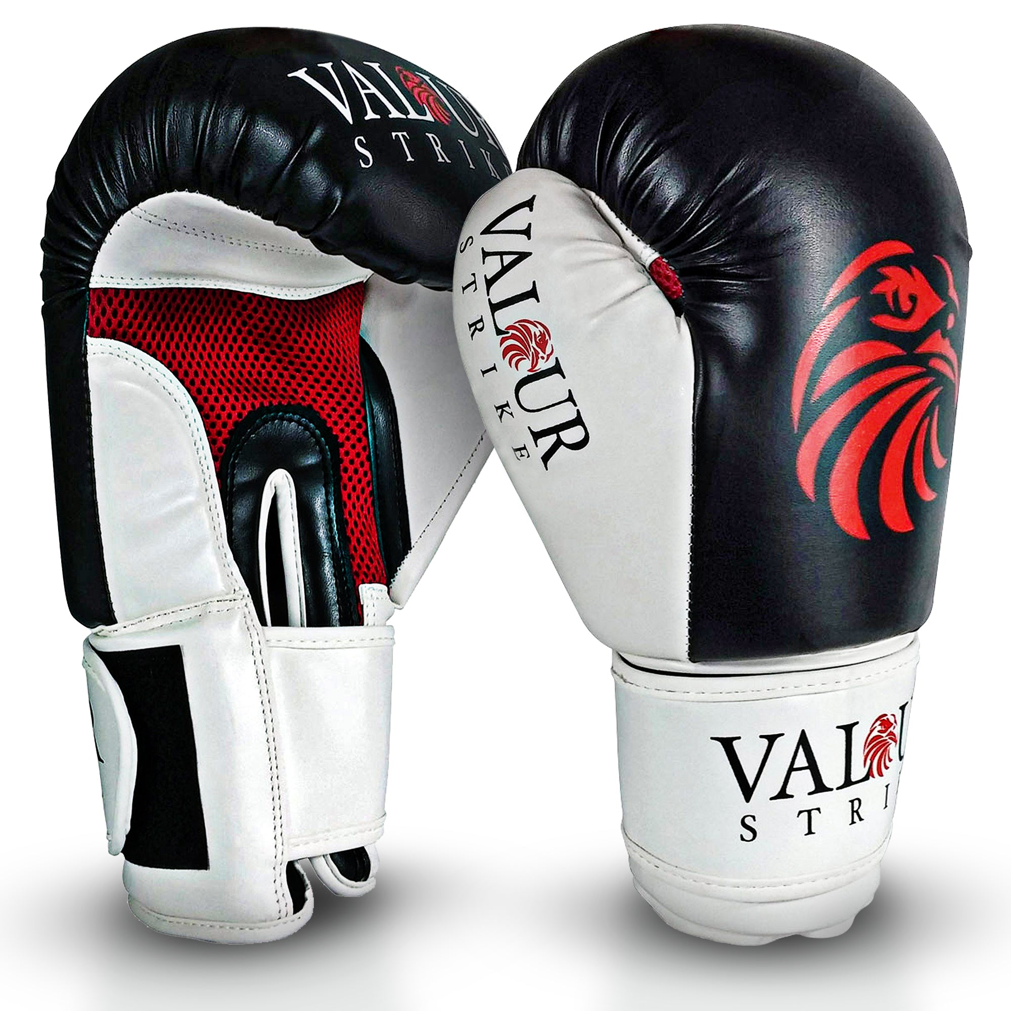 Valour Strike Original Boxing Gloves, Black Gloves