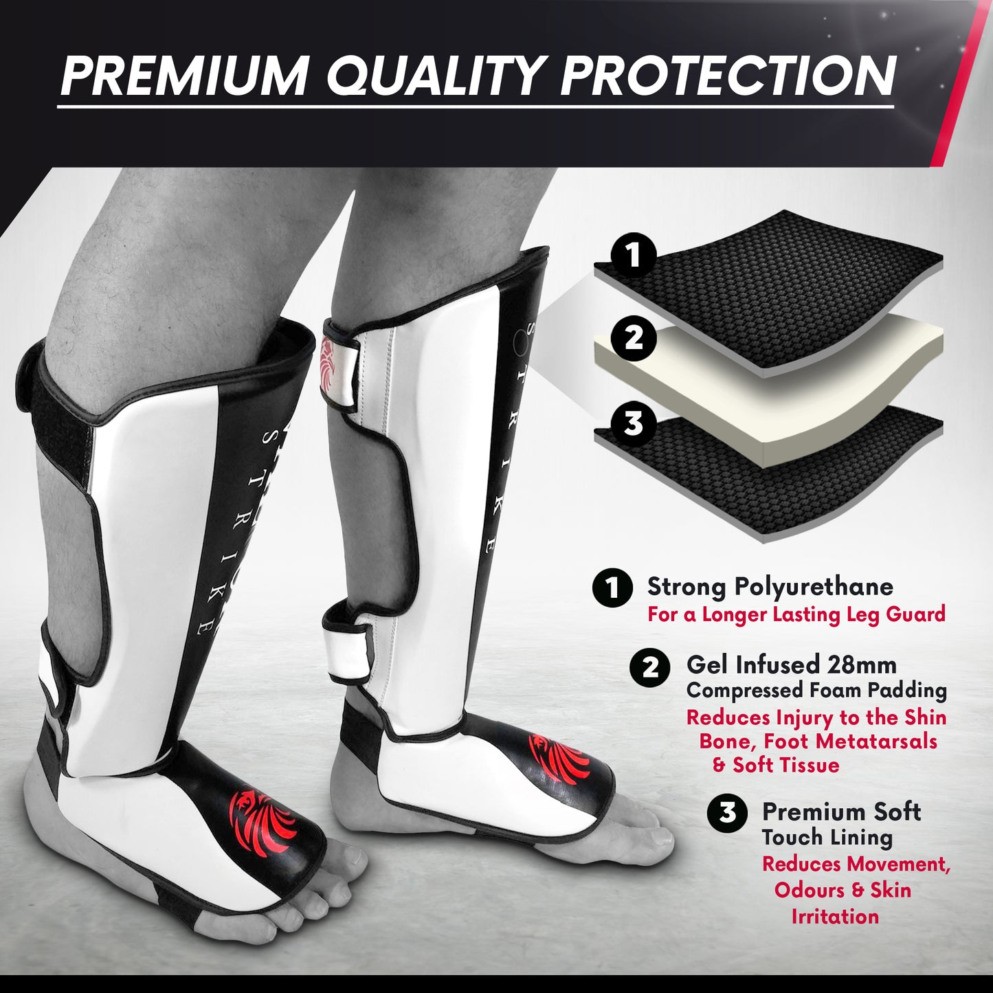 Kickboxing Shin Guards