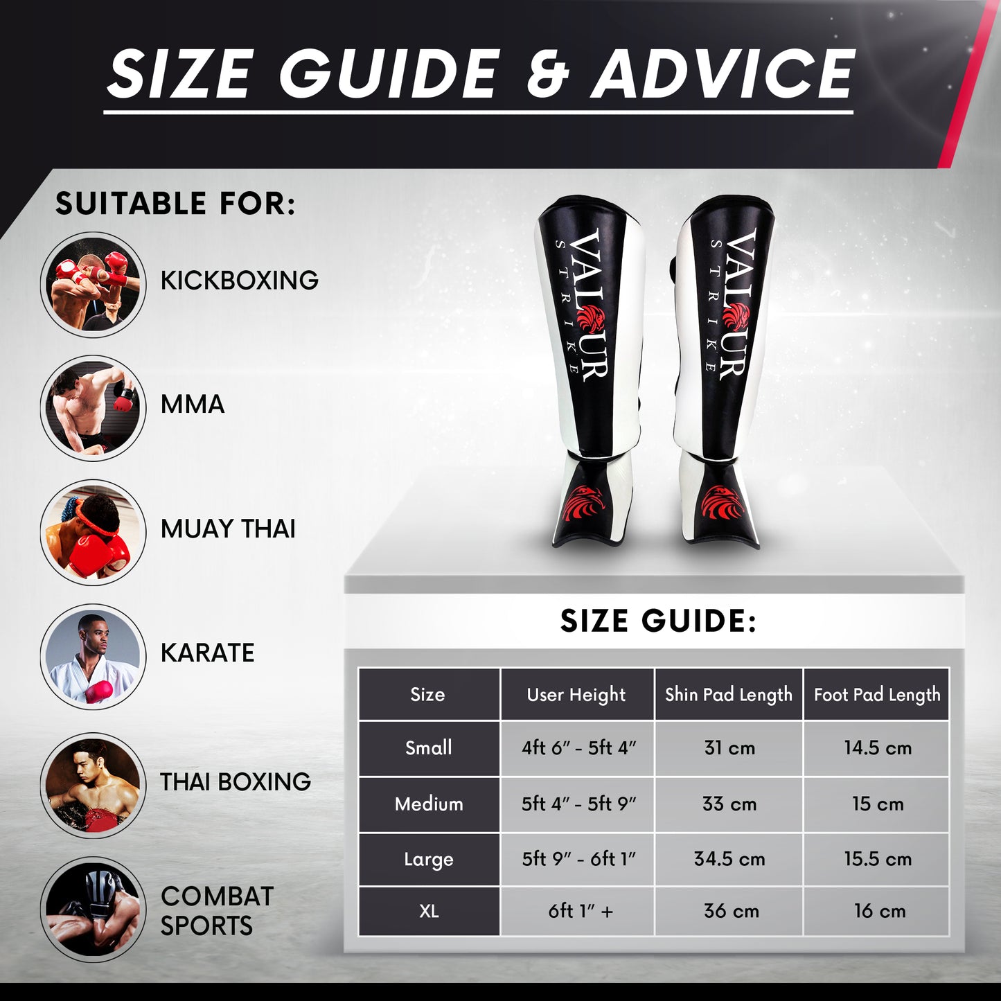 Kickboxing Shin Guards